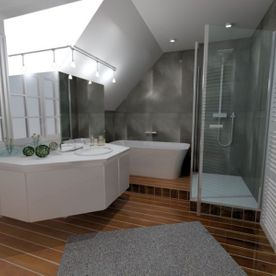 salle de bain moderne